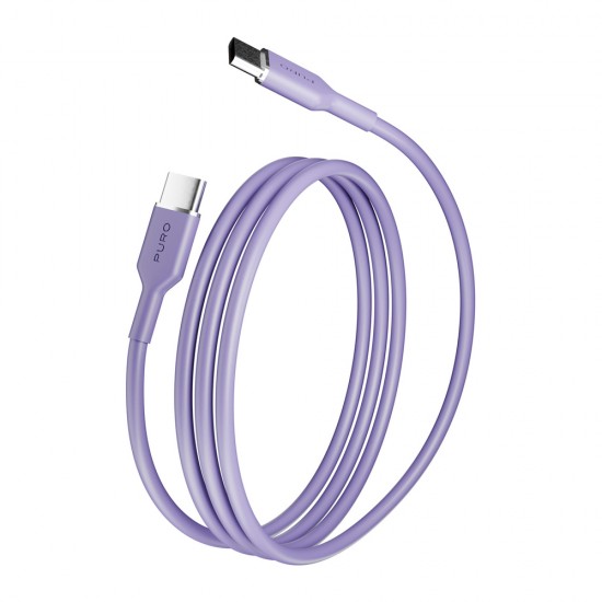 Puro ICON USB-C - USB-C Cable 1.5m - Purple