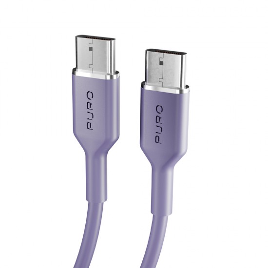 Puro ICON USB-C - USB-C Cable 1.5m - Purple