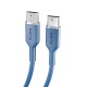 Puro ICON USB-C - USB-C Cable 1.5m - Blue