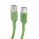 Puro ICON USB-C - USB-C cable 1.5m - green