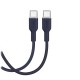 Puro ICON USB-C - USB-C Cable 1.5m - Navy Blue
