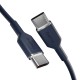 Puro ICON USB-C - USB-C Cable 1.5m - Navy Blue