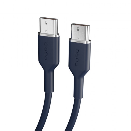 Puro ICON USB-C - USB-C Cable 1.5m - Navy Blue