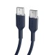 Puro ICON USB-C - USB-C Cable 1.5m - Navy Blue