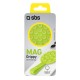 SBS MAG Grippy MagSafe Compatible Holder with Suction Cup and Ear - Green