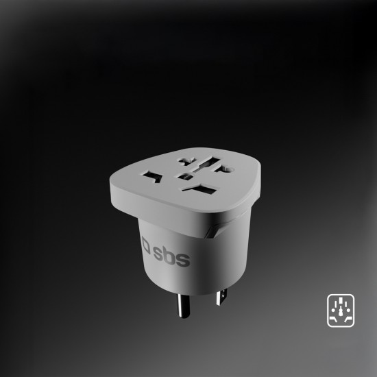 SBS US Travel Adapter - Universal - White