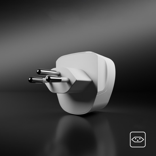 SBS CH Travel Adapter - Universal - White