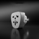 SBS Shucko/EU Travel Adapter - Universal - White