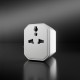 SBS TEADAPTUSBTCUNI USB-C USB-A Universal Travel Adapter - White