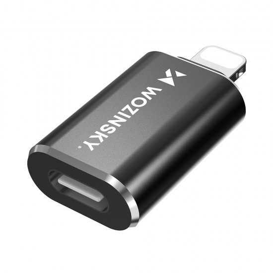 Wozinsky WALC-01 Lightning to USB-C Adapter - Black