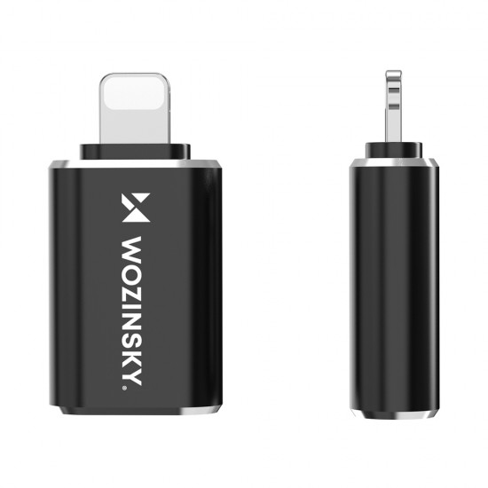 Wozinsky WALC-01 Lightning to USB-C Adapter - Black