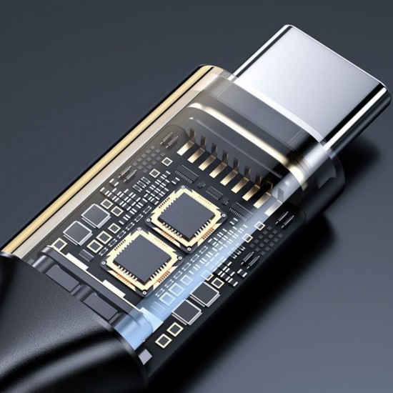 Wozinsky WACM-01 USB-C Adapter - 3.5mm Mini Jack - Black