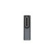 Wozinsky WPKB-01 USB-C - USB-C 40Gb/s 240W 8K OTG Side Angled Adapter - Gray