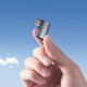 Wozinsky WPKB-01 USB-C - USB-C 40Gb/s 240W 8K OTG Side Angled Adapter - Gray