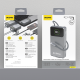 Dudao K31 Pro 45W 20000mAh Power Bank with Built-in Retractable USB-C Cable - Gray