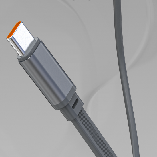 Dudao K31 Pro 45W 20000mAh Power Bank with Built-in Retractable USB-C Cable - Gray