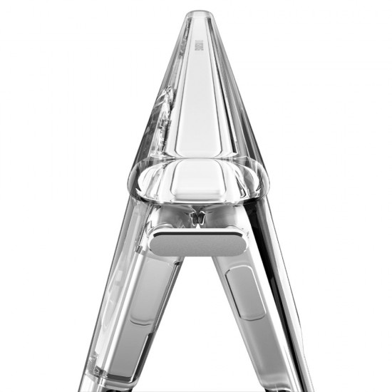 Spigen Tough Armor Pro Mag MagSafe Case for Samsung Galaxy Z Fold 7 - Clear and White