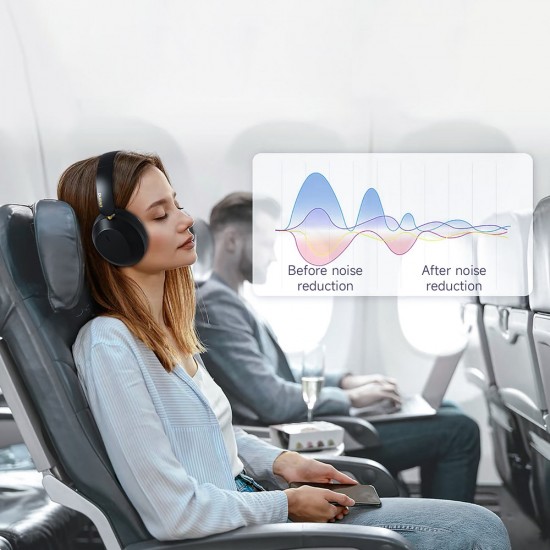 Dudao X22 Max Wireless On-Ear Bluetooth Headphones with ANC - Black