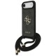 Guess 4G Big Logo Cord Stap Crossbody Case for iPhone Air - Black