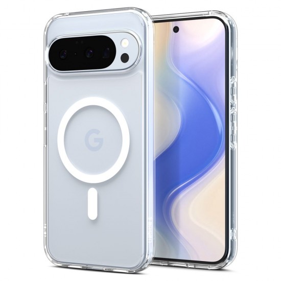 Spigen Ultra Hybrid Mag MagSafe Case for Google Pixel 10 / 10 Pro - Clear and White