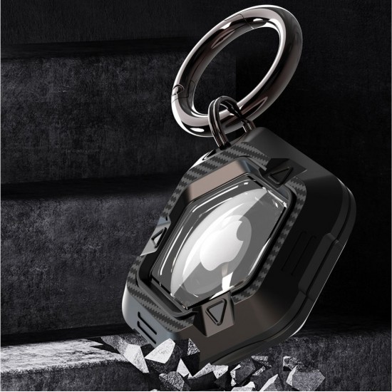 Tech-Protect Defense Case for Apple AirTag 1/2 - Black