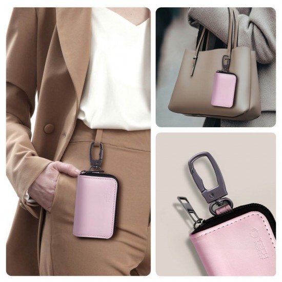 Tech-Protect KLR300 RFID Blocking Car Key Case - Pink