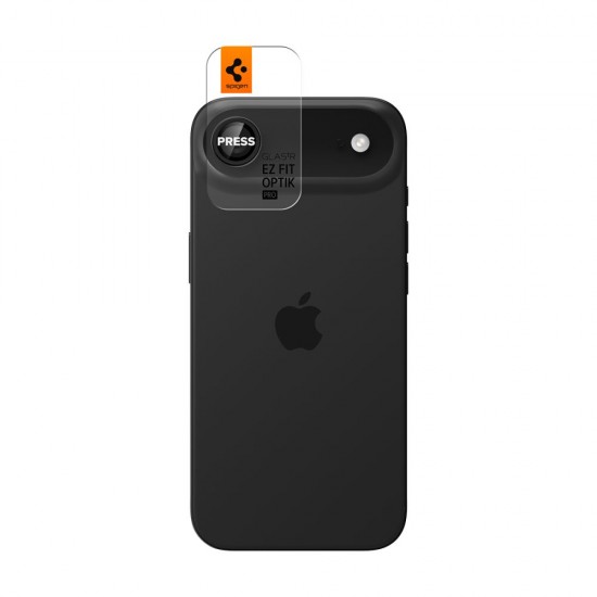 Spigen Optik Pro Glas.tR ”EZ FIT” Camera Cover 2-pack for iPhone Air - Black
