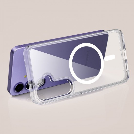 Tech-Protect FlexAir Hybrid MagSafe Case for Samsung Galaxy S25 FE - Transparent