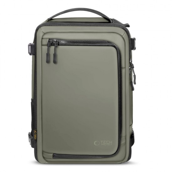 Tech-Protect Defender S50 Backpack for Ryanair & Wizzar, 20L Laptop - Olive