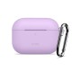 Tech-Protect Silicone Hook Case for AirPods Pro - Purple