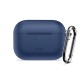 Tech-Protect Silicone Hook Case for AirPods Pro - Navy Blue