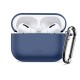 Tech-Protect Silicone Hook Case for AirPods Pro - Navy Blue