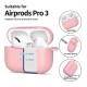 Tech-Protect Silicone Hook Case for AirPods Pro - Pink