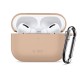 Tech-Protect Silicone Hook Case for AirPods Pro - Beige