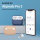 Tech-Protect Silicone Hook Case for AirPods Pro - Beige