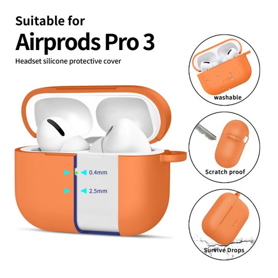 Tech-Protect Silicone Hook case for AirPods Pro - orange
