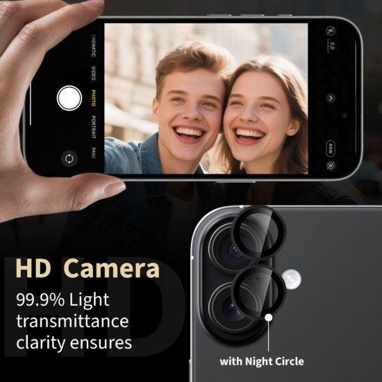 Tech-Protect Camring Fit+ Camera Cover for iPhone 17 - Green