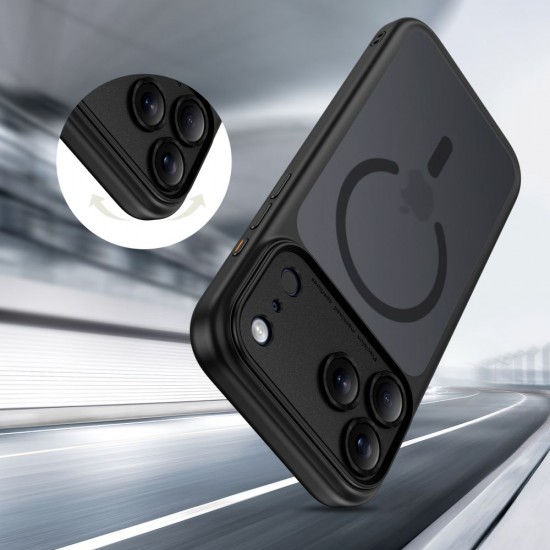 Tech-Protect Magpeak Magsafe CC Case for iPhone 17 Pro Max - Matte Black