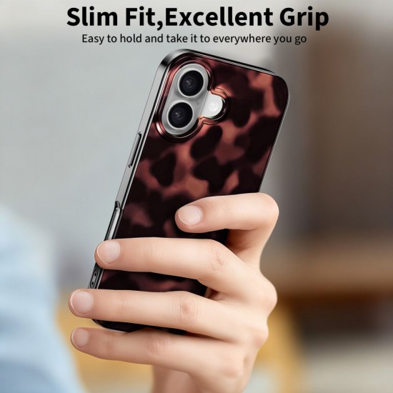 Tech-Protect Lamano MagSafe case for iPhone 17 - black and red