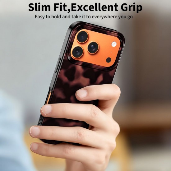 Tech-Protect Lamano MagSafe case for iPhone 17 Pro - black and red