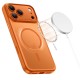 Tech-Protect Magpeak Magsafe CC Case for iPhone 17 Pro Max - Matte Orange
