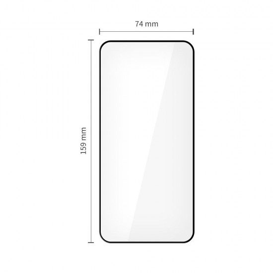 Tech-Protect Glass Fit+ 2-pack tempered glass for Xiaomi 15T / 15T Pro - black