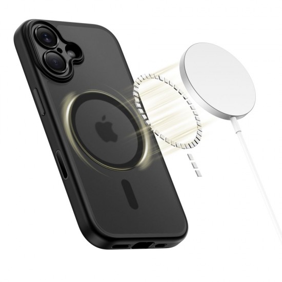 Tech-Protect Magpeak Magsafe CC Case for iPhone 17 - Matte Black