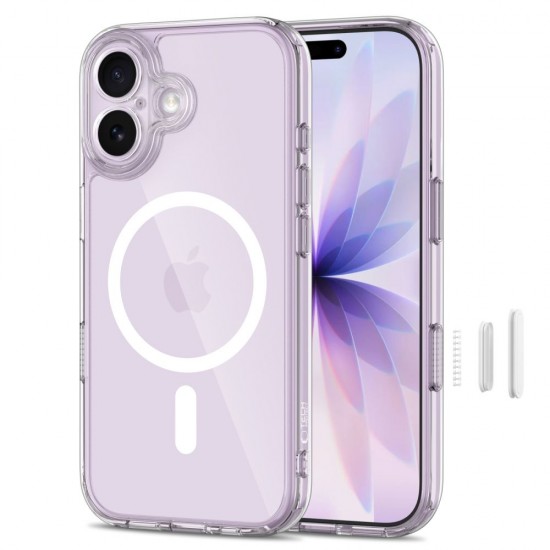 Tech-Protect Magpeak Magsafe CC Case for iPhone 17 - Clear