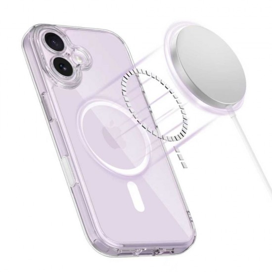 Tech-Protect Magpeak Magsafe CC Case for iPhone 17 - Clear