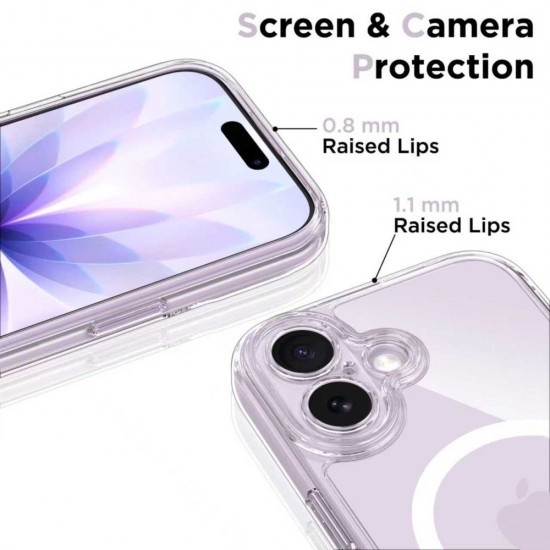 Tech-Protect Magpeak Magsafe CC Case for iPhone 17 - Clear