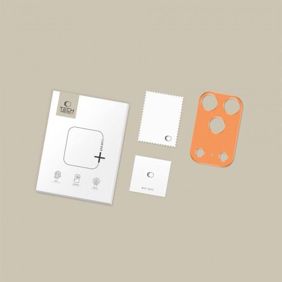 Tech-Protect Camalloy Fit+ Camera Cover for iPhone 17 Pro - Orange