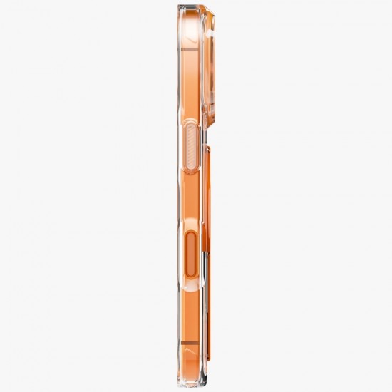 Uniq Heldro Air Case for iPhone 17 Pro Magclick Charging - Orange