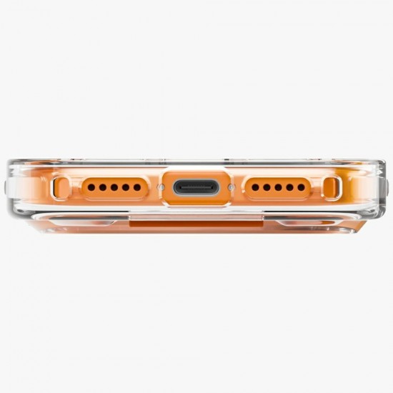Uniq Heldro Air Case for iPhone 17 Pro Magclick Charging - Orange
