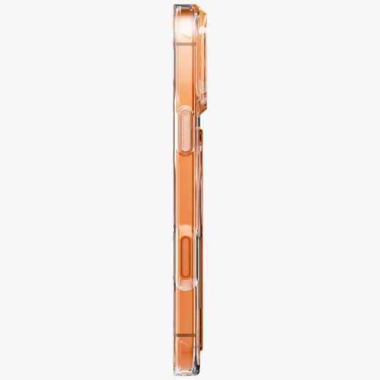Uniq Heldro Air Case for iPhone 17 Pro Max Magclick Charging - Orange